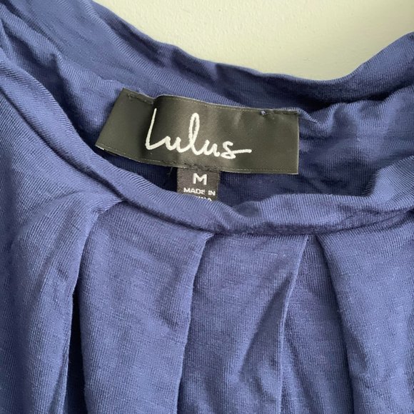 Tricks of the Trade Navy Blue Maxi Dress - Lulus - Picture 3 of 3